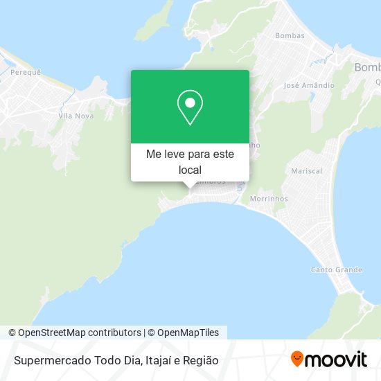 Supermercado Todo Dia mapa