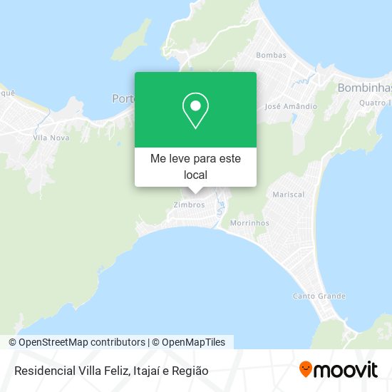 Residencial Villa Feliz mapa