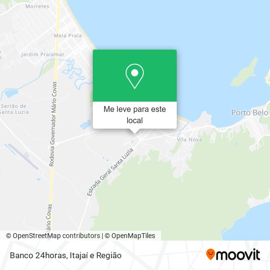 Banco 24horas mapa
