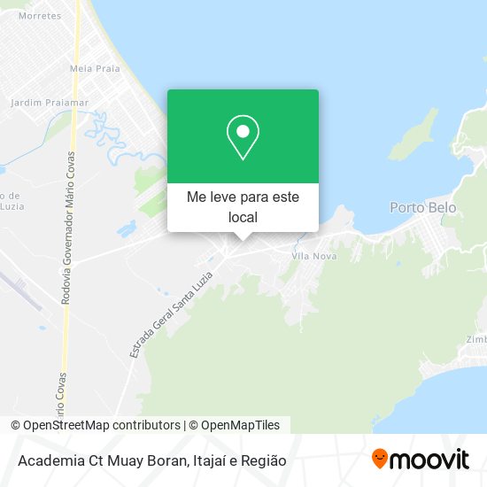 Academia Ct Muay Boran mapa
