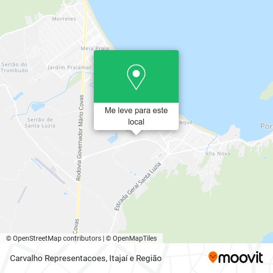 Carvalho Representacoes mapa