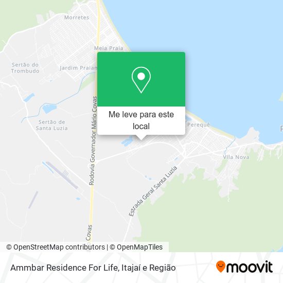 Ammbar Residence For Life mapa