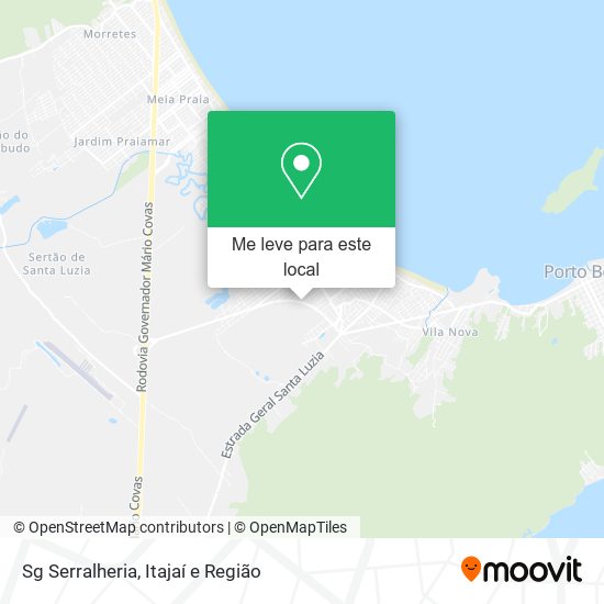 Sg Serralheria mapa