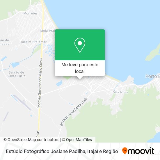 Estúdio Fotográfico Josiane Padilha mapa