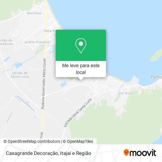 Casagrande Decoração mapa