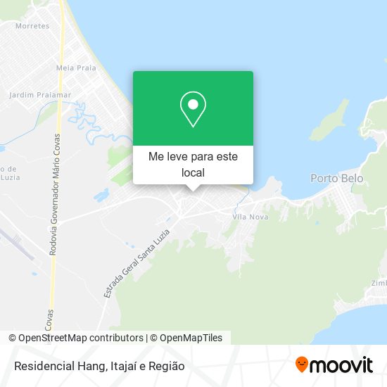 Residencial Hang mapa