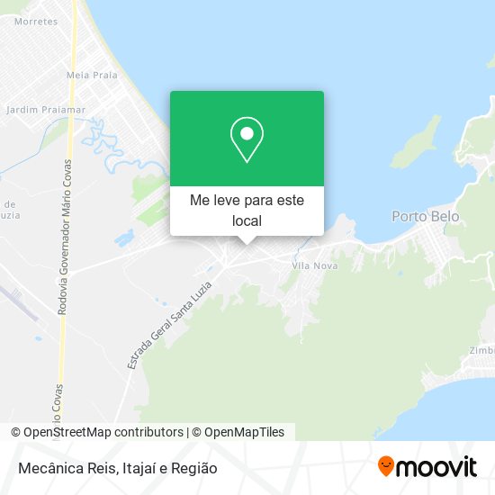 Mecânica Reis mapa