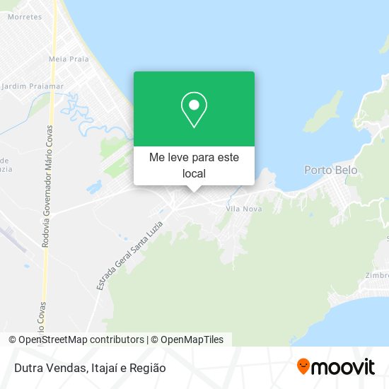 Dutra Vendas mapa