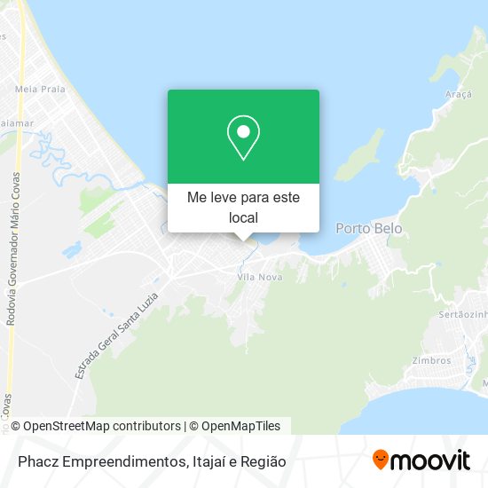 Phacz Empreendimentos mapa