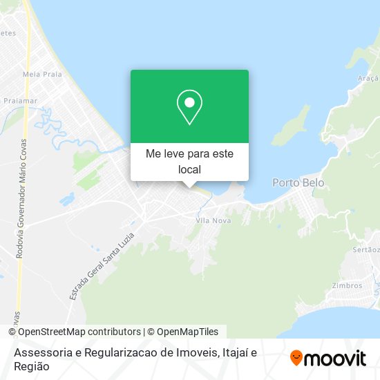 Assessoria e Regularizacao de Imoveis mapa