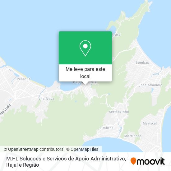 M.F.L Solucoes e Servicos de Apoio Administrativo mapa