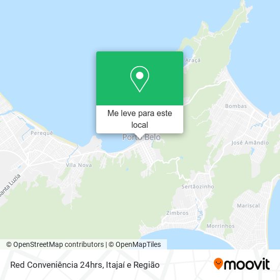 Red Conveniência 24hrs mapa