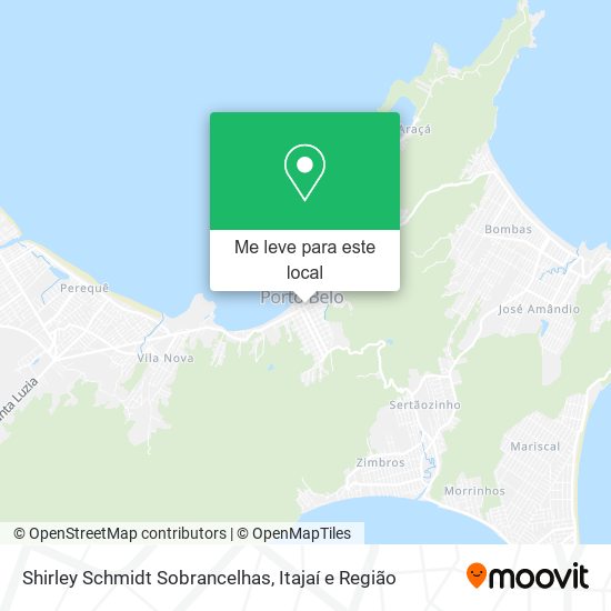Shirley Schmidt Sobrancelhas mapa