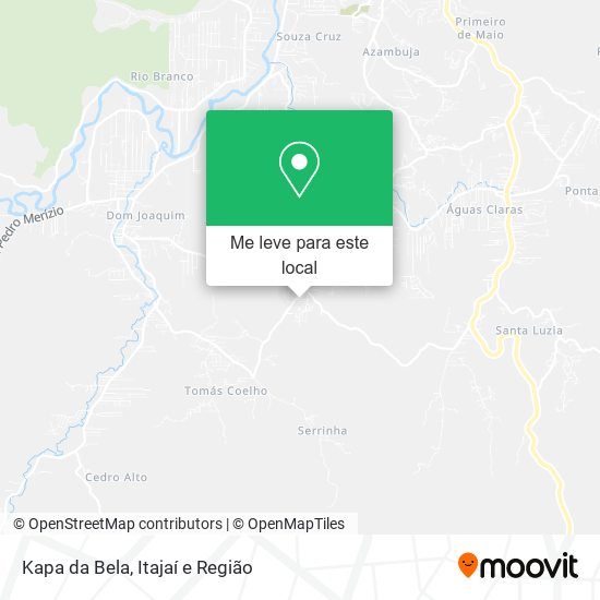 Kapa da Bela mapa
