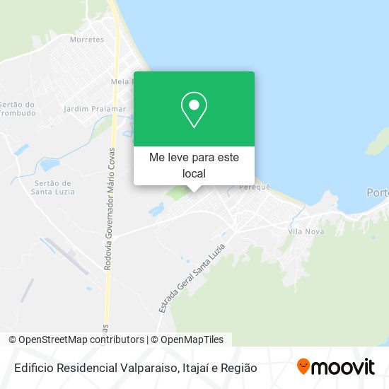 Edificio Residencial Valparaiso mapa