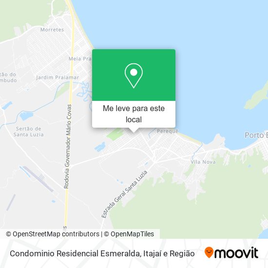 Condominio Residencial Esmeralda mapa