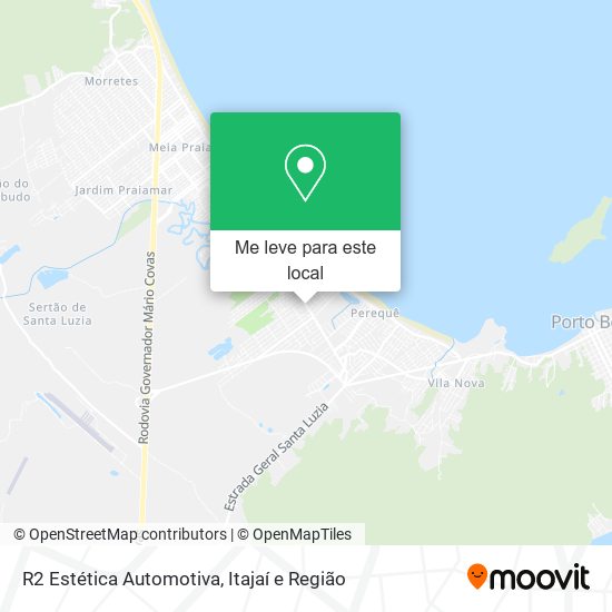 R2 Estética Automotiva mapa