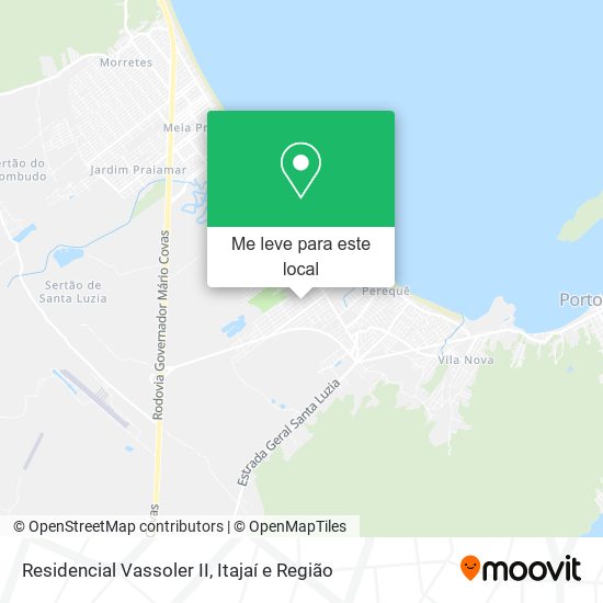 Residencial Vassoler II mapa