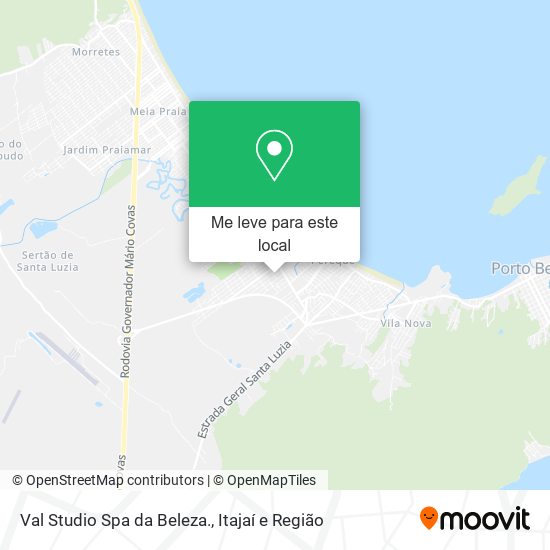 Val Studio Spa da Beleza. mapa