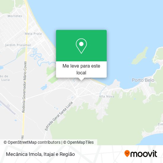 Mecânica Imola mapa