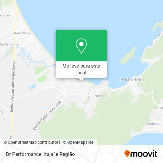 Dr Performance mapa