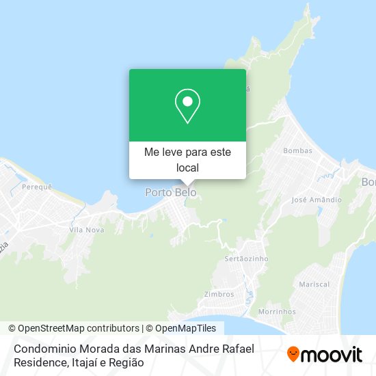 Condominio Morada das Marinas Andre Rafael Residence mapa