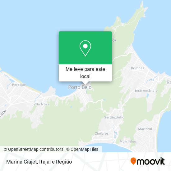 Marina Ciajet mapa