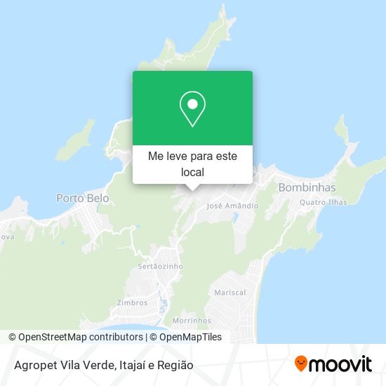 Agropet Vila Verde mapa
