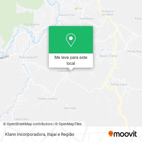 Klann Incorporadora mapa