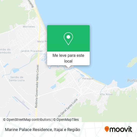Marine Palace Residence mapa
