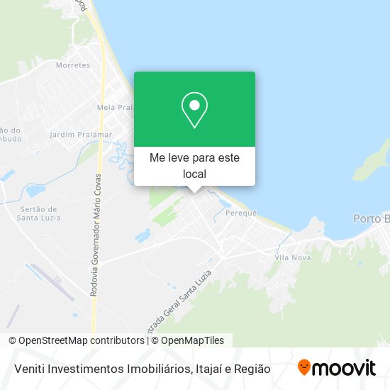 Veniti Investimentos Imobiliários mapa