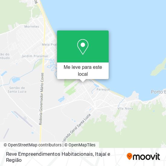 Reve Empreendimentos Habitacionais mapa