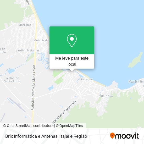 Brix Informática e Antenas mapa