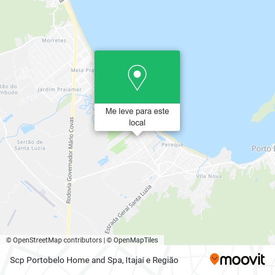 Scp Portobelo Home and Spa mapa