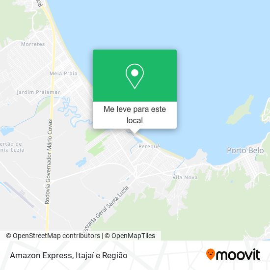 Amazon Express mapa