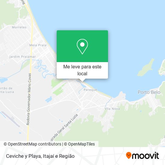 Ceviche y Playa mapa