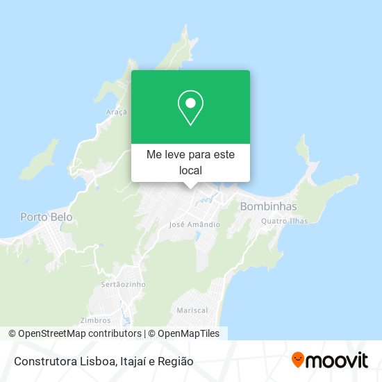 Construtora Lisboa mapa