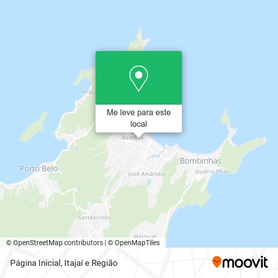 Página Inicial mapa