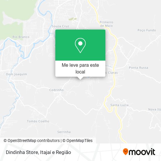 Dindinha Store mapa