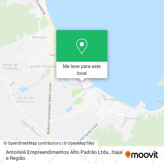 Antonioli Empreendimentos Alto Padrão Ltda. mapa