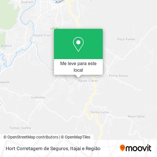 Hort Corretagem de Seguros mapa