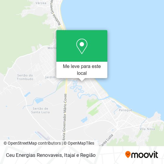 Ceu Energias Renovaveis mapa