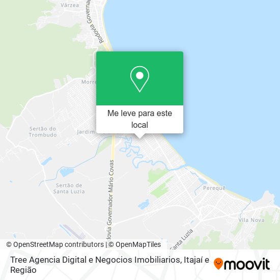 Tree Agencia Digital e Negocios Imobiliarios mapa