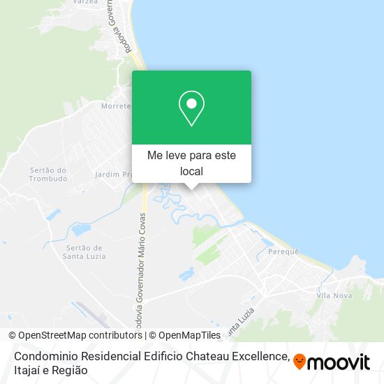 Condominio Residencial Edificio Chateau Excellence mapa