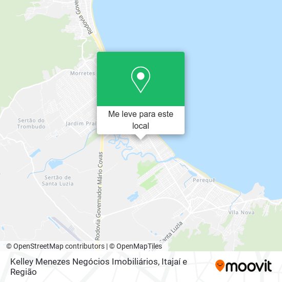 Kelley Menezes Negócios Imobiliários mapa