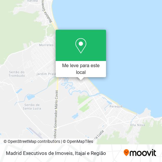 Madrid Executivos de Imoveis mapa