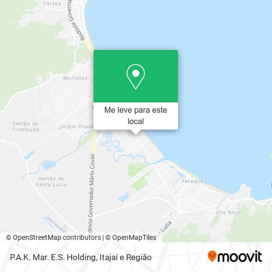 P.A.K. Mar. E.S. Holding mapa