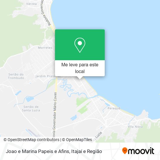 Joao e Marina Papeis e Afins mapa