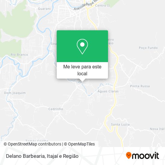 Delano Barbearia mapa