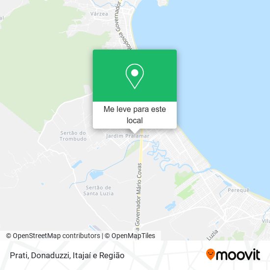 Prati, Donaduzzi mapa